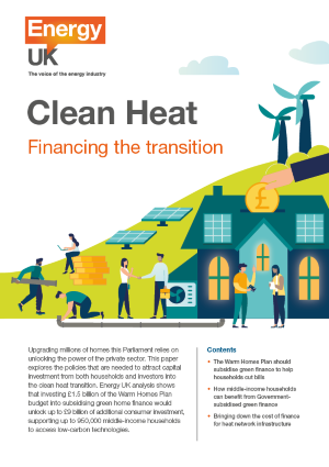 Clean Heat Financing the transition cover page thumbnail