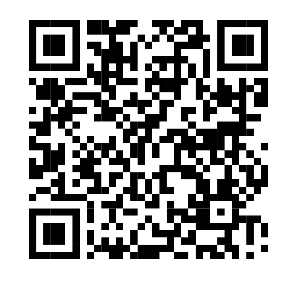 A QR code taking mobile users to the signup page